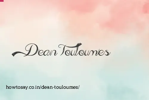 Dean Touloumes