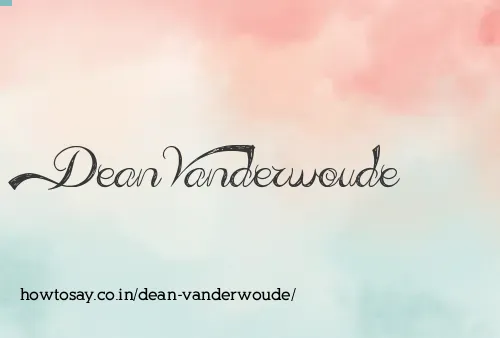 Dean Vanderwoude