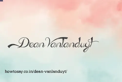Dean Vanlanduyt