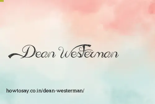 Dean Westerman