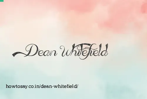 Dean Whitefield