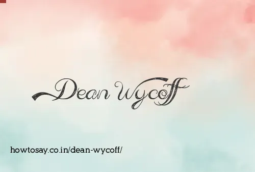 Dean Wycoff