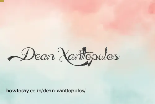 Dean Xanttopulos