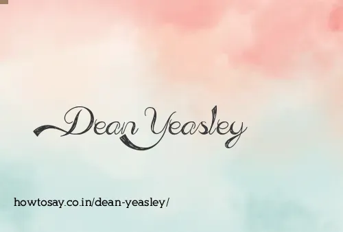 Dean Yeasley