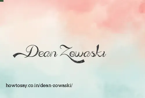 Dean Zowaski