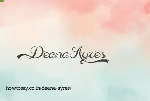 Deana Ayres