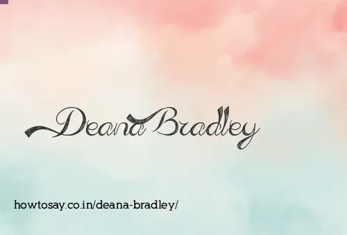 Deana Bradley