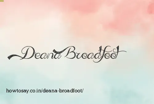 Deana Broadfoot