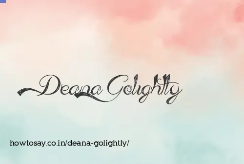 Deana Golightly