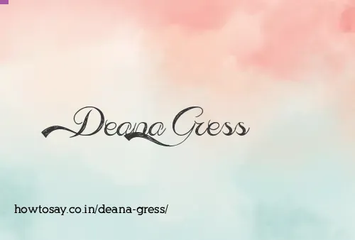 Deana Gress