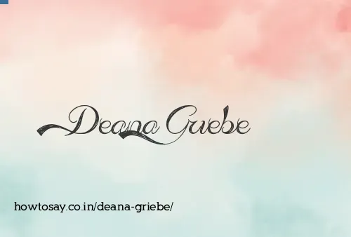 Deana Griebe