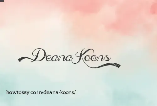 Deana Koons