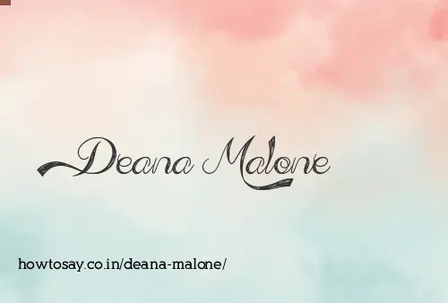 Deana Malone