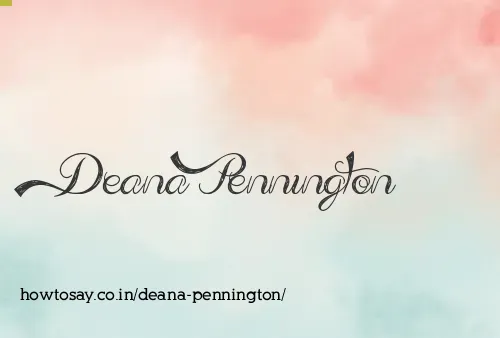 Deana Pennington
