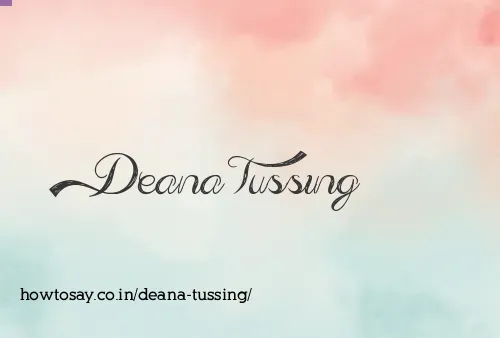 Deana Tussing