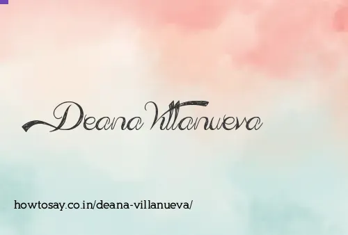 Deana Villanueva