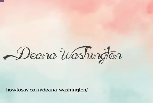 Deana Washington