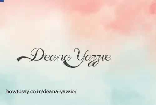 Deana Yazzie