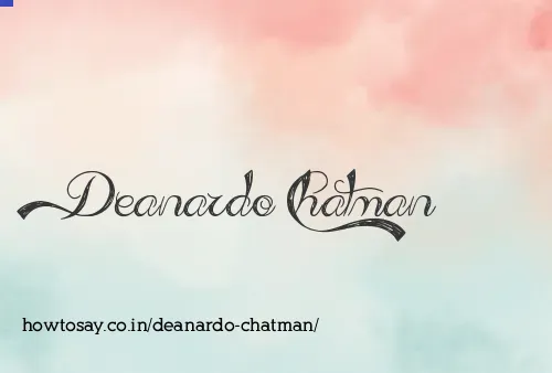 Deanardo Chatman