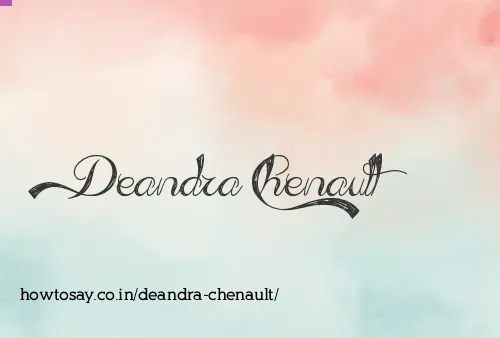 Deandra Chenault