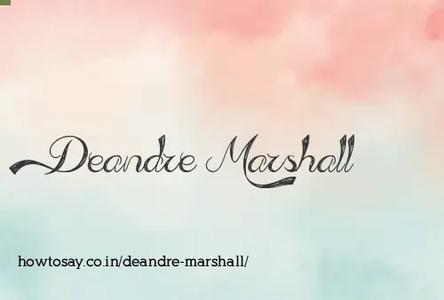 Deandre Marshall