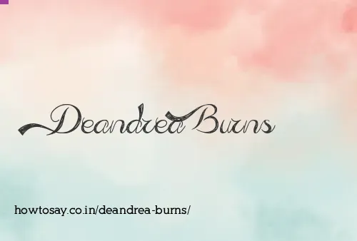Deandrea Burns