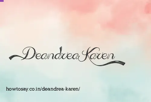 Deandrea Karen