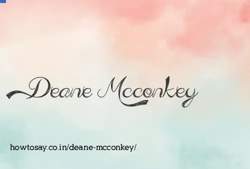 Deane Mcconkey