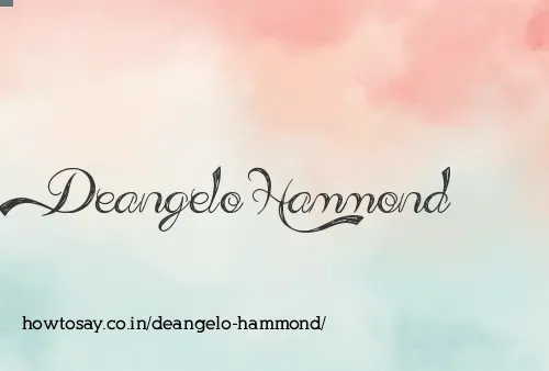Deangelo Hammond