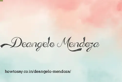 Deangelo Mendoza