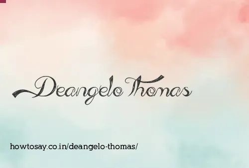 Deangelo Thomas