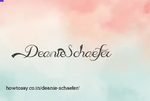 Deanie Schaefer