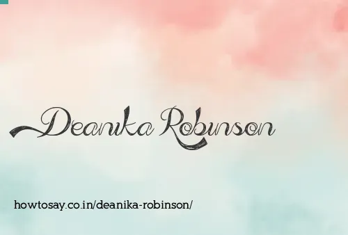 Deanika Robinson