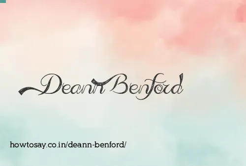 Deann Benford