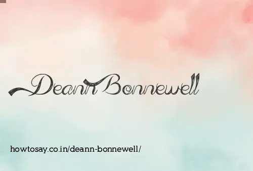 Deann Bonnewell