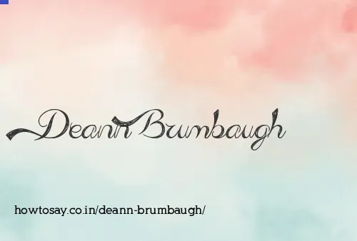 Deann Brumbaugh