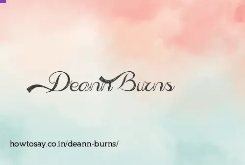 Deann Burns