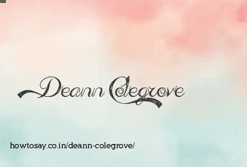 Deann Colegrove