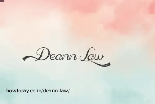 Deann Law