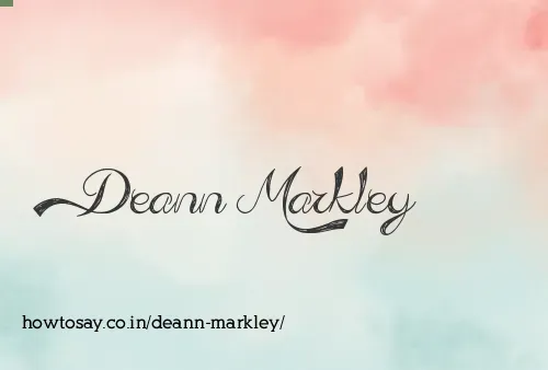 Deann Markley