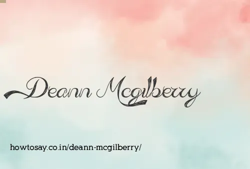 Deann Mcgilberry