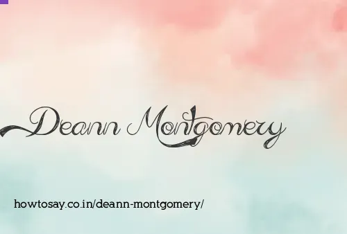 Deann Montgomery