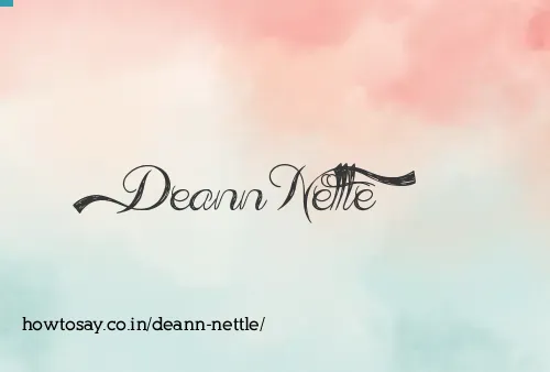 Deann Nettle