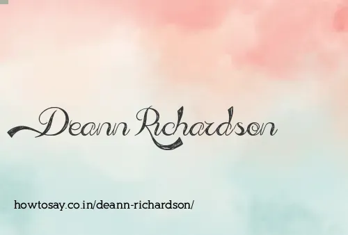 Deann Richardson