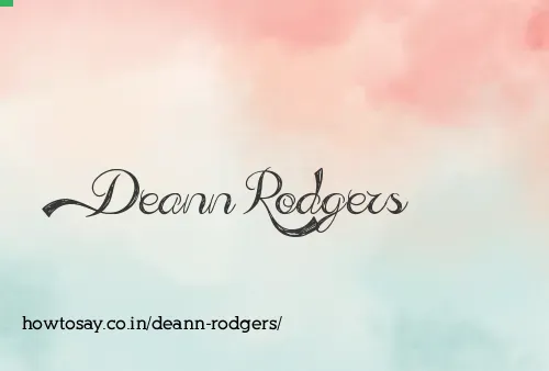 Deann Rodgers