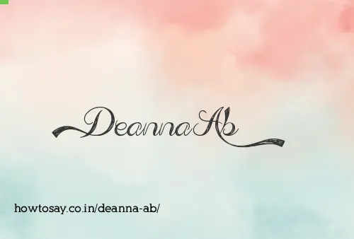 Deanna Ab