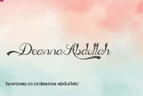 Deanna Abdullah