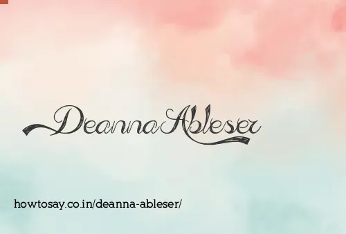 Deanna Ableser