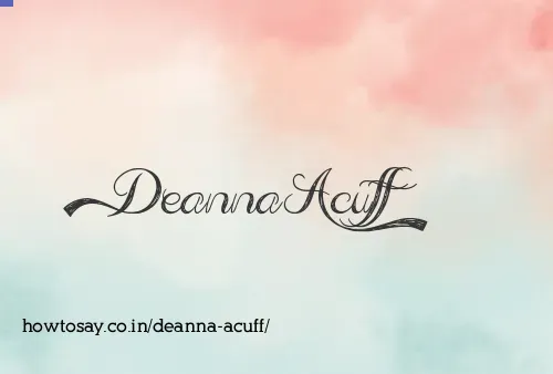 Deanna Acuff