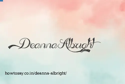 Deanna Albright